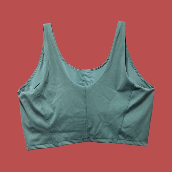 Arizona - Women's Juniors U Neck Sleeveless Active Tank Top - Green -Extra Large - Picture 2 of 15